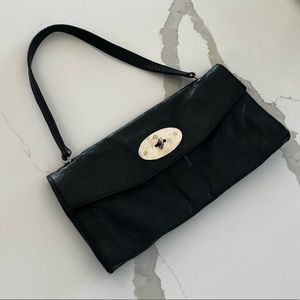 Mulberry black leather bag